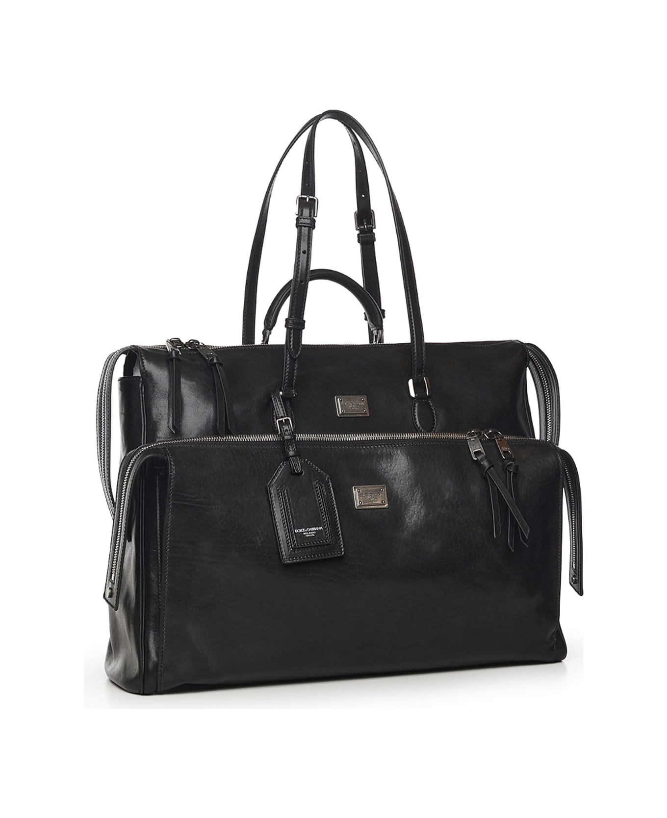 Dolce 
Gabbana Vittoria Leather Bag - Black