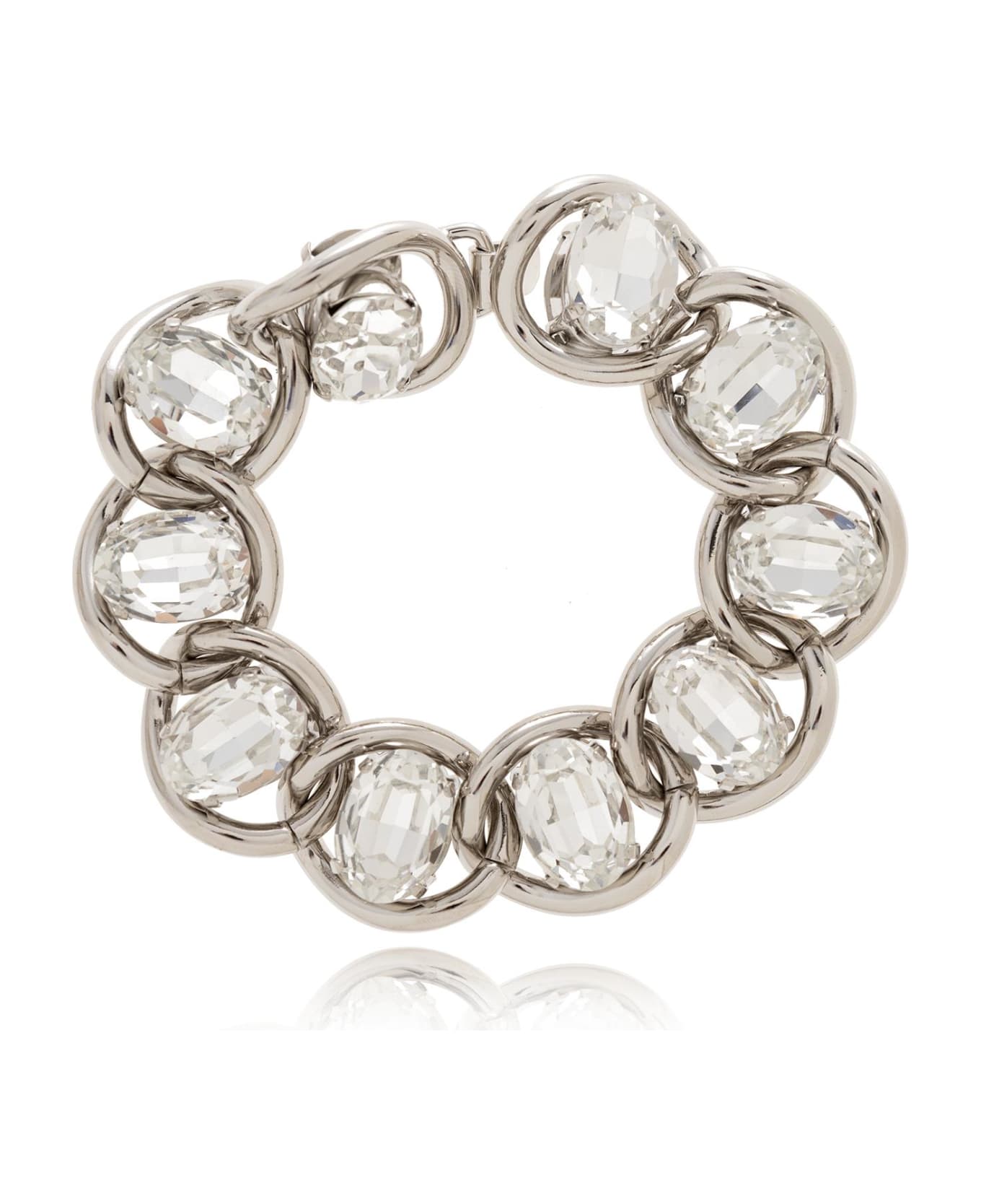 【MARNI】Silver-Tone, Crystal Bracelet ブレスレット Marni crystal-embellished Bracelet | Silver | FARFETCH