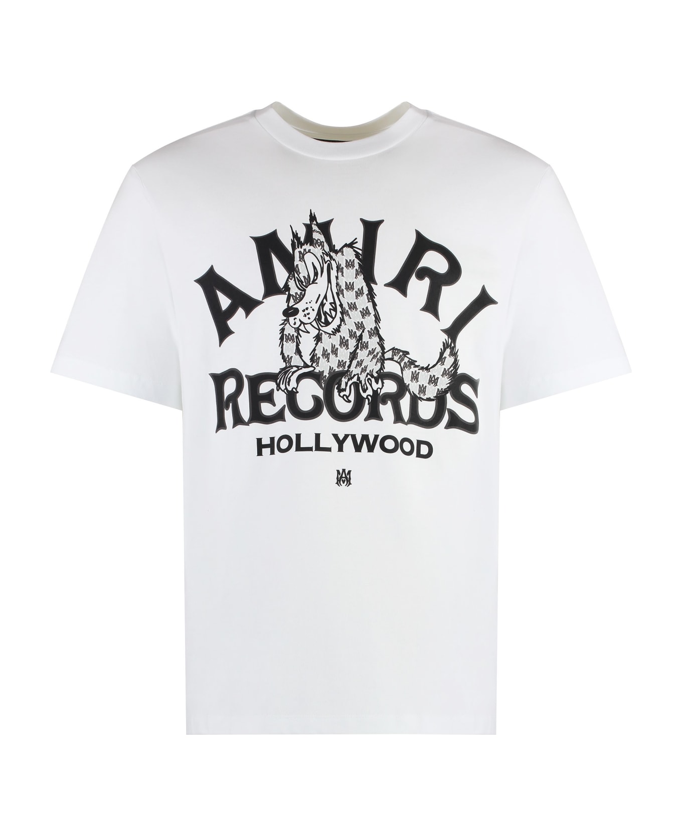 AMIRI Cotton Crew-neck T-shirt - White シャツ