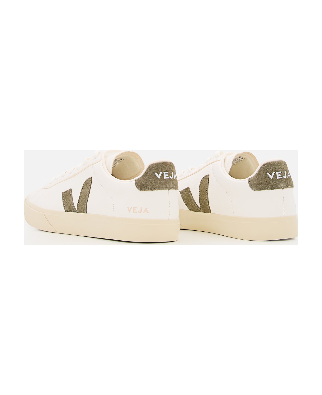 Veja Chrome-free Leather Campo Sneakers - White