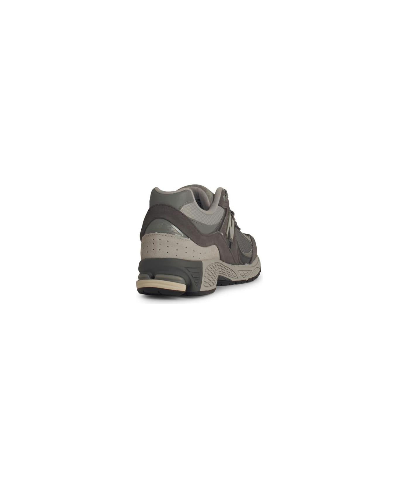 New Balance '2002' Grey Suede Blend Sneakers - Grey