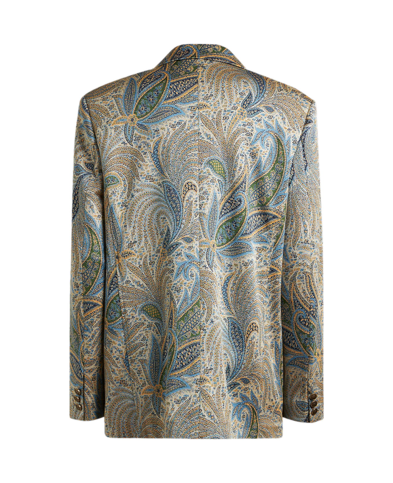 Etro Double-breasted Jacket - MultiColour