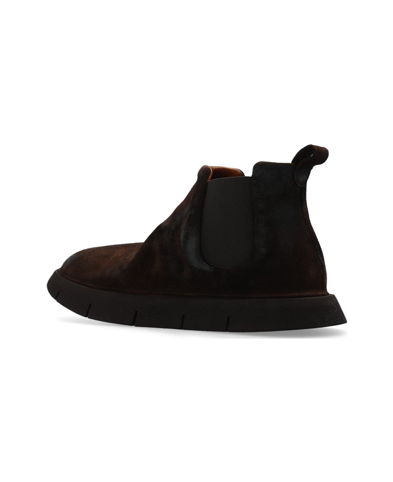 Marsell Intagliata Round Toe Ankle Boots - Dark