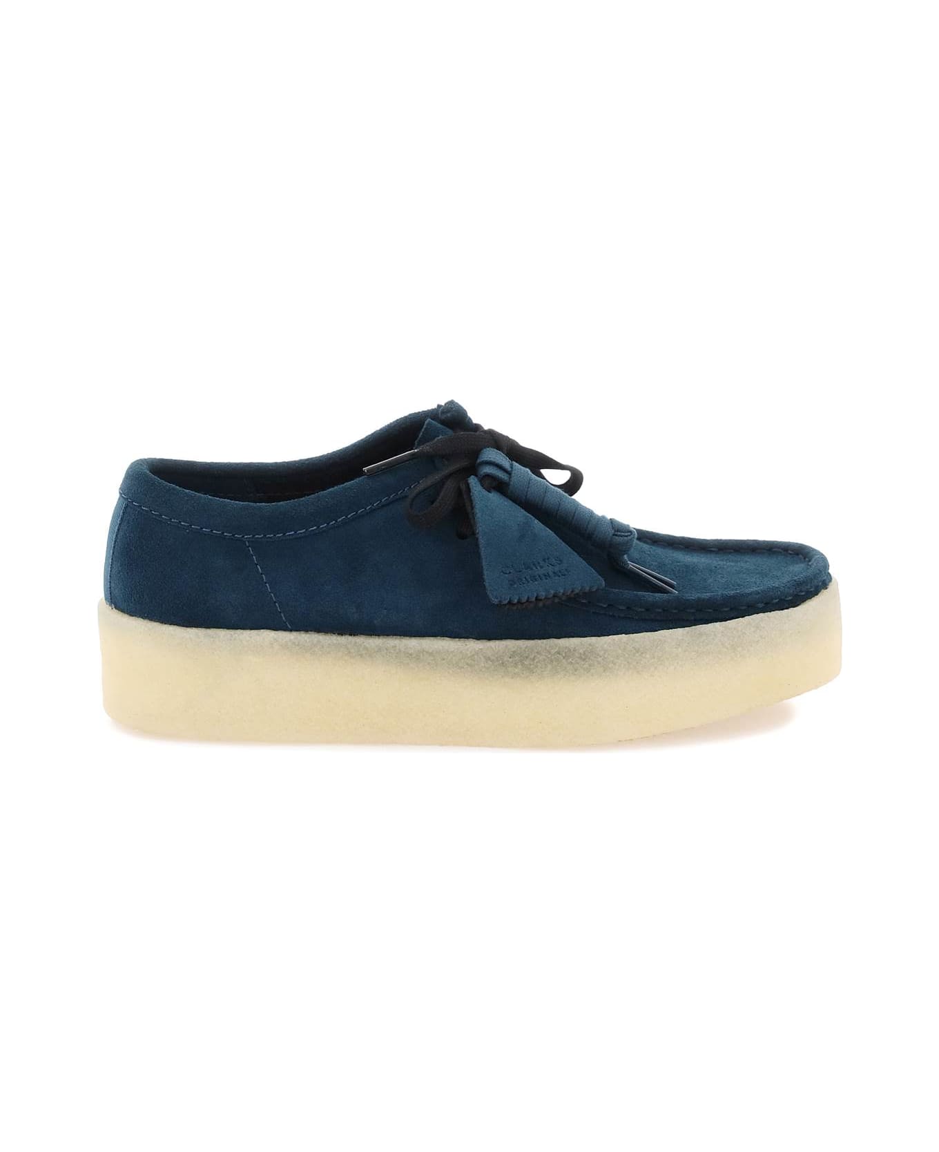 Clarks Wallabee Cup Lace-up Shoes - DEEP BLUE (Blue)
