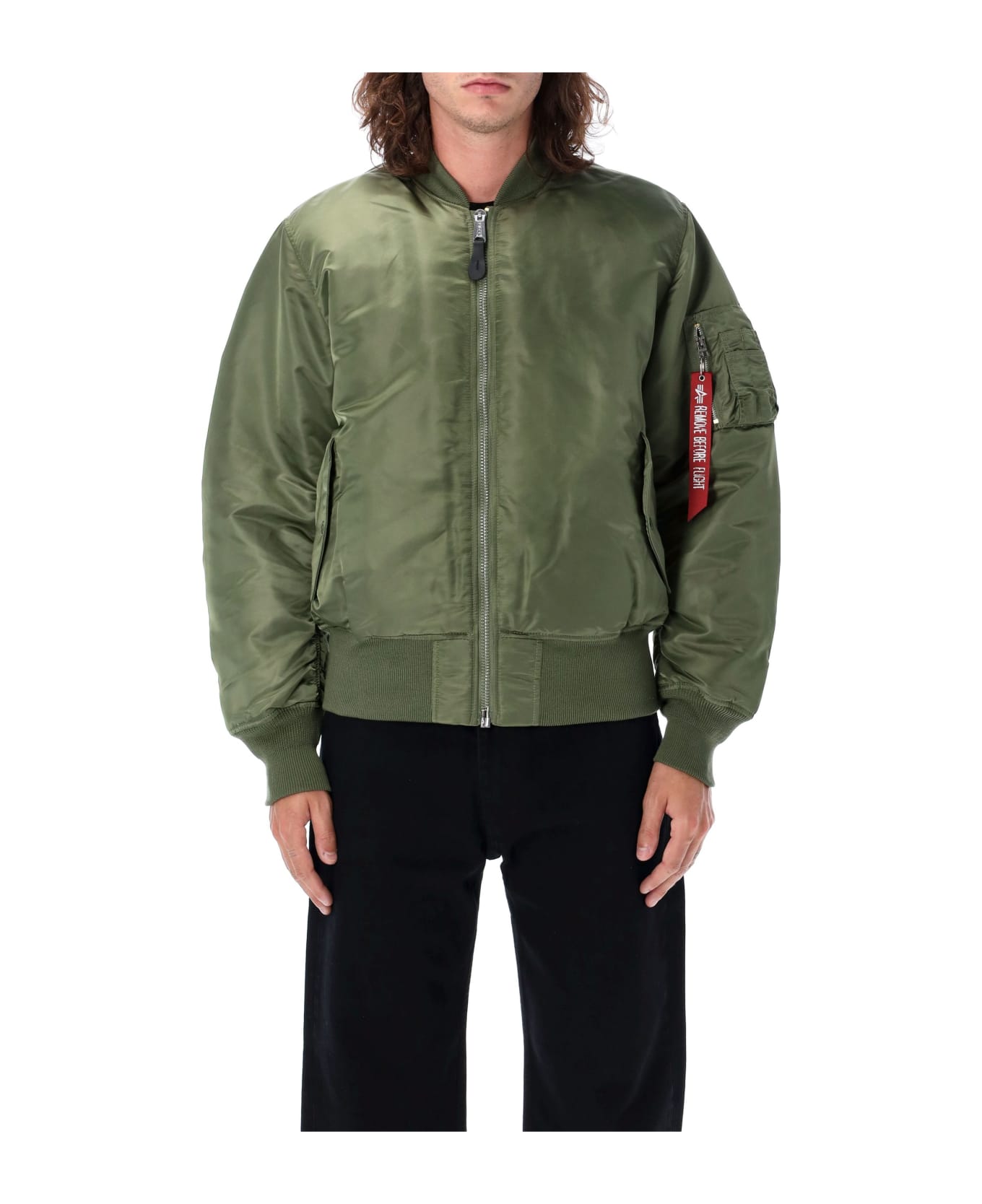 Alpha Industries Ma-1 Bomber Jacket - SAGE GREEN