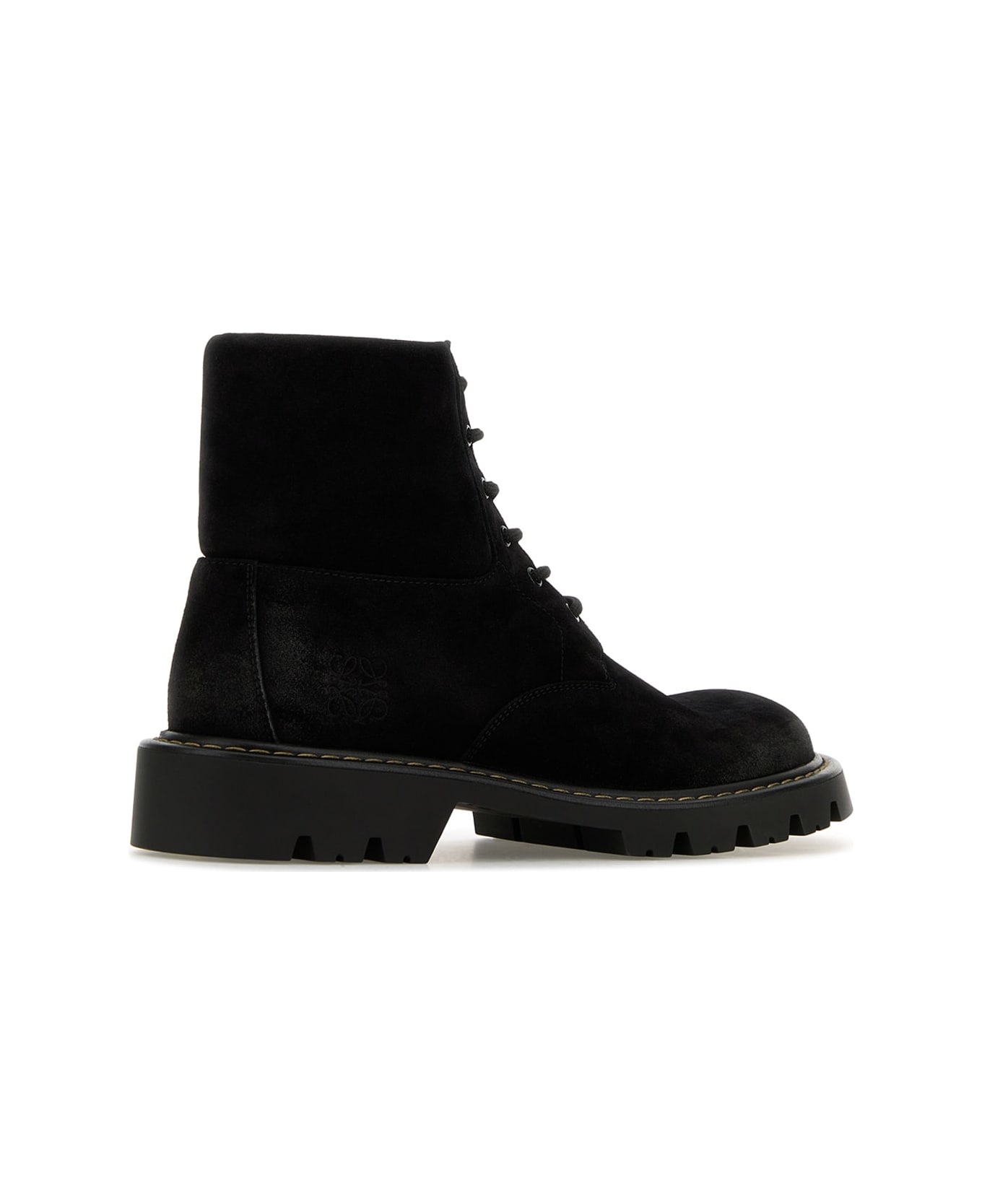 Loewe Sierra Ankle Boot - BLACKMEDIUMTABACCO