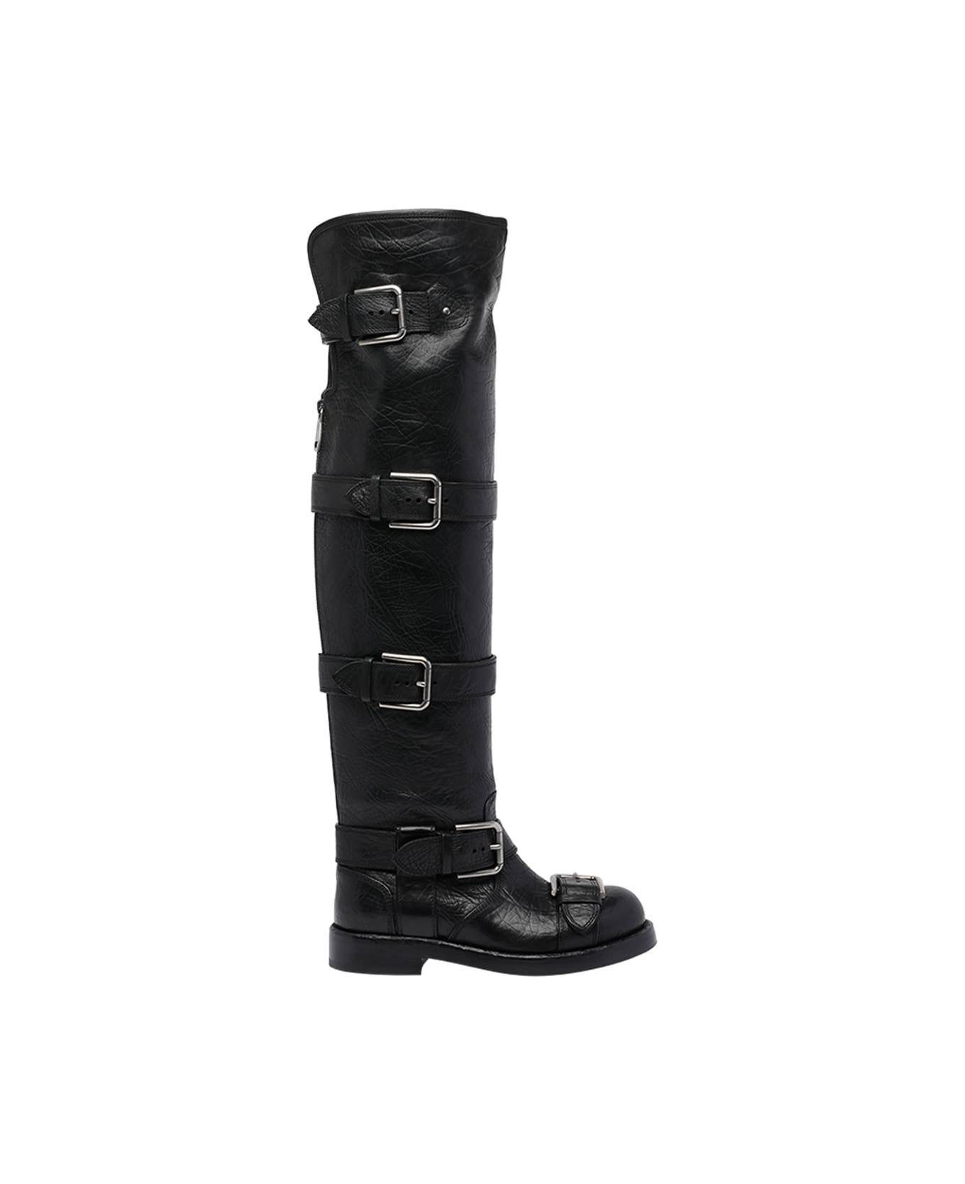 Dolce 
Gabbana Horse Boots - Black