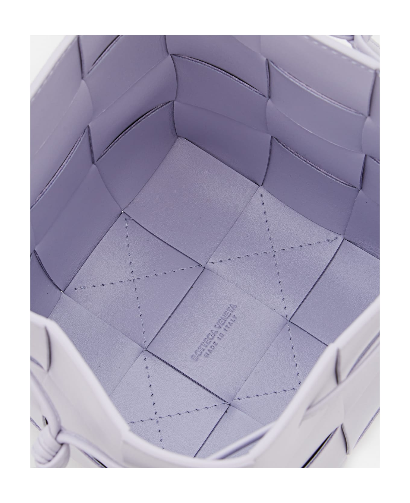 Bottega Veneta Cassette Bucket Shoulder Bag - Lilac