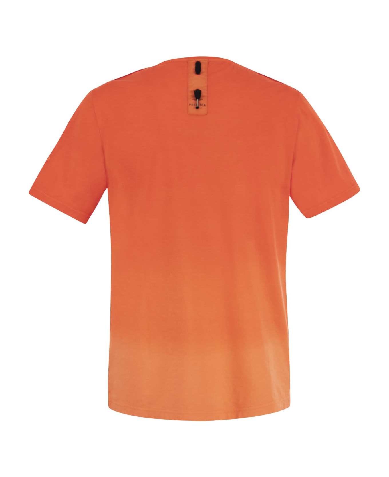 Premiata Cotton T-shirt With Logo - Orange