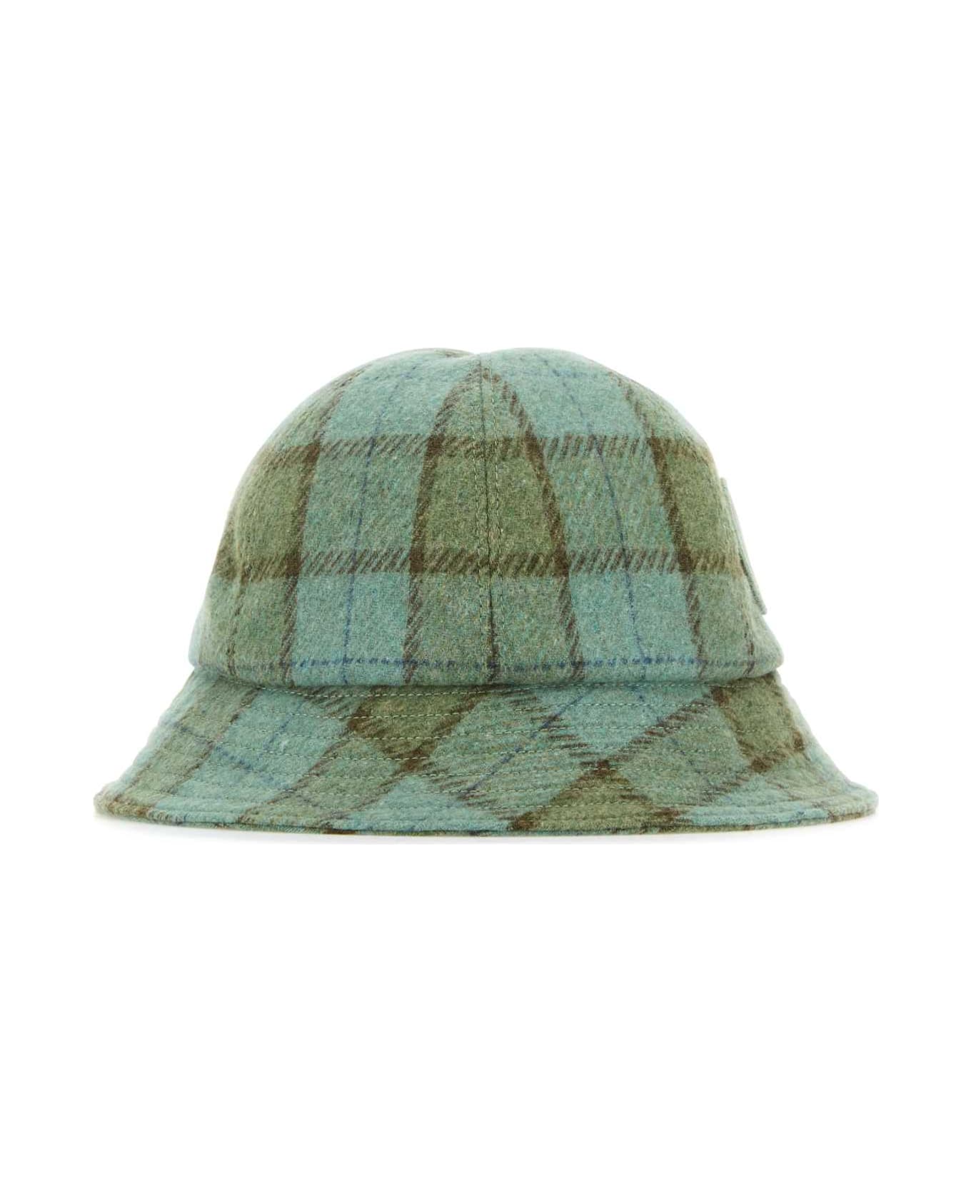 Helen Kaminski Embroidered Wool Blend Franz Bucket Hat - ALPINECHECK