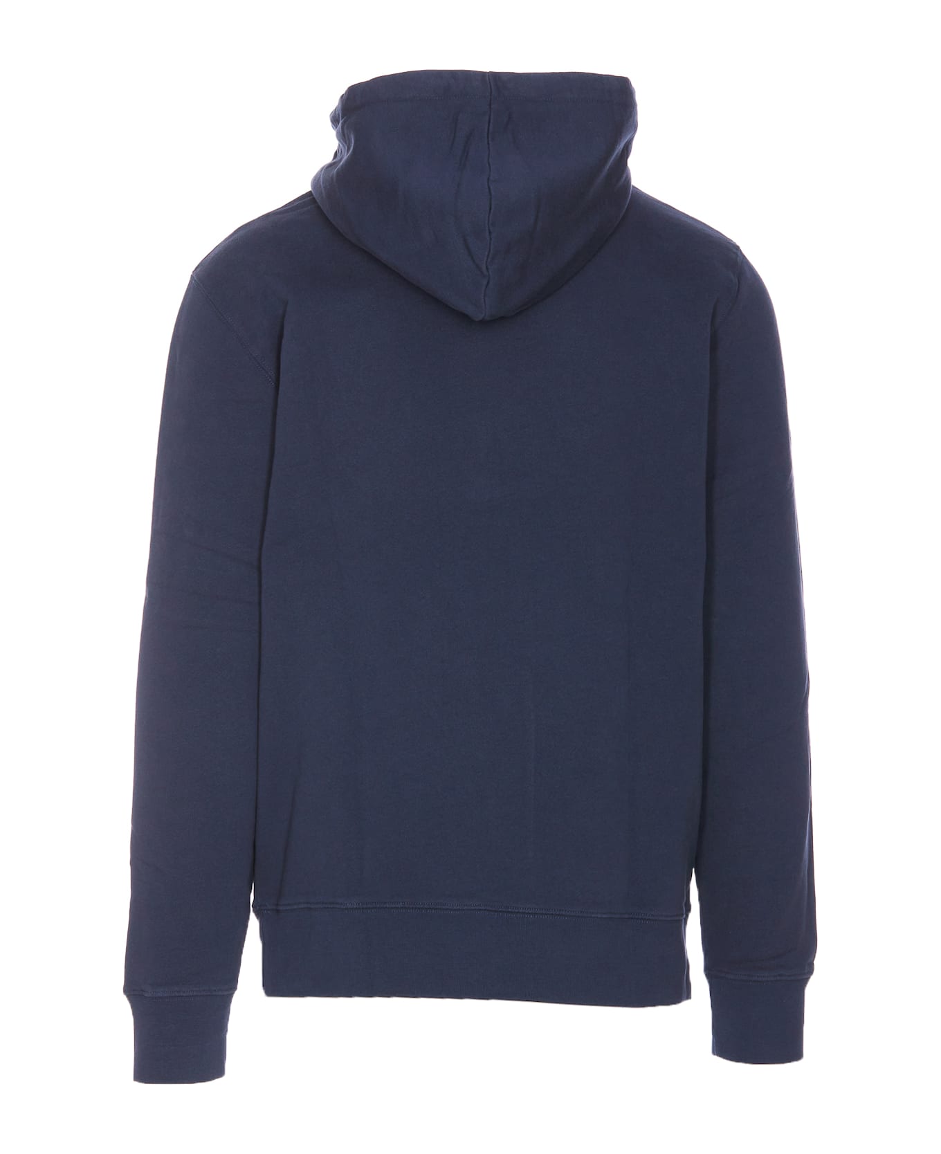 Maison Kitsuné Fox Head Patch Regular Hoodie - INK BLUE