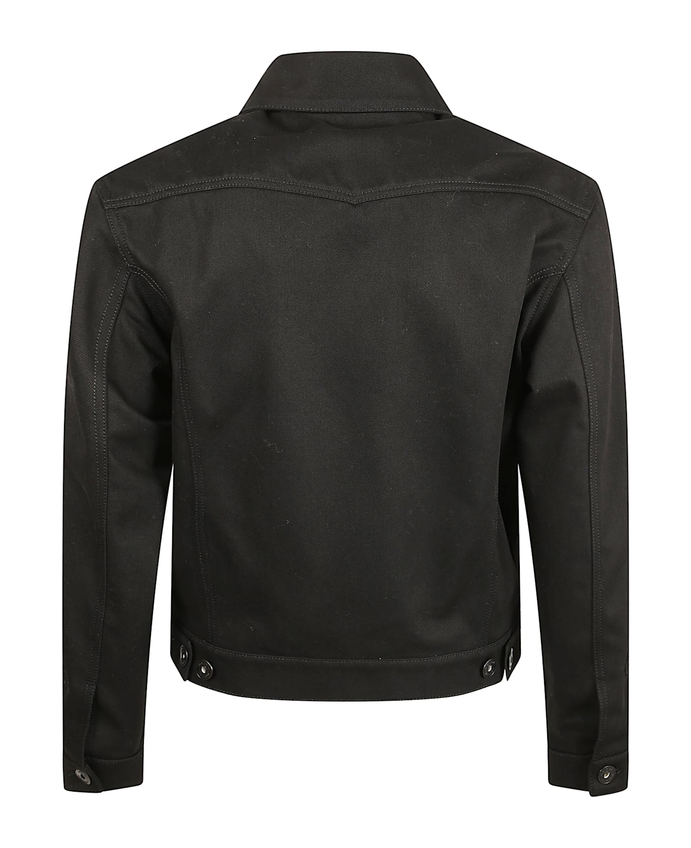 Alexander McQueen Denim Shirt Jacket - Black