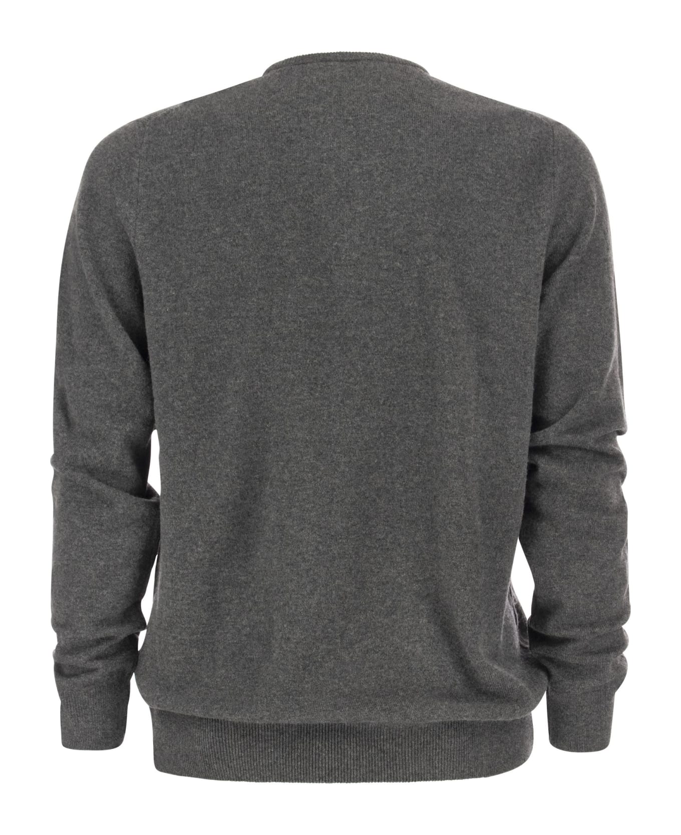 Ralph Lauren Crew-neck Wool Sweater Polo Ralph Lauren - Grey