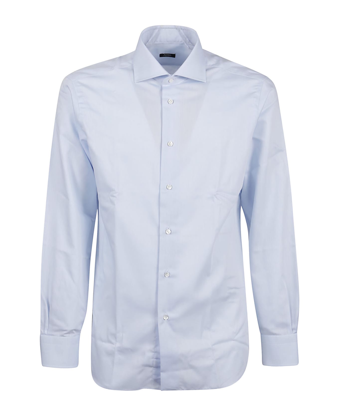 Barba Napoli Long Sleeve Shirt - Azzurro
