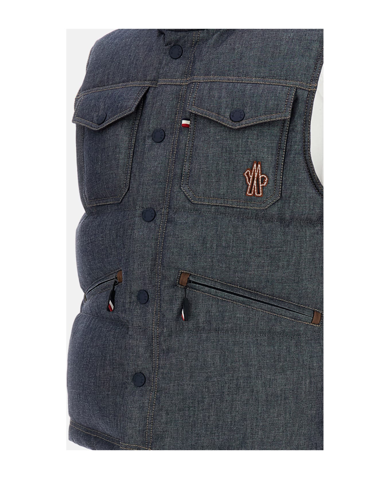 Moncler Grenoble Krachan Vest - Blue