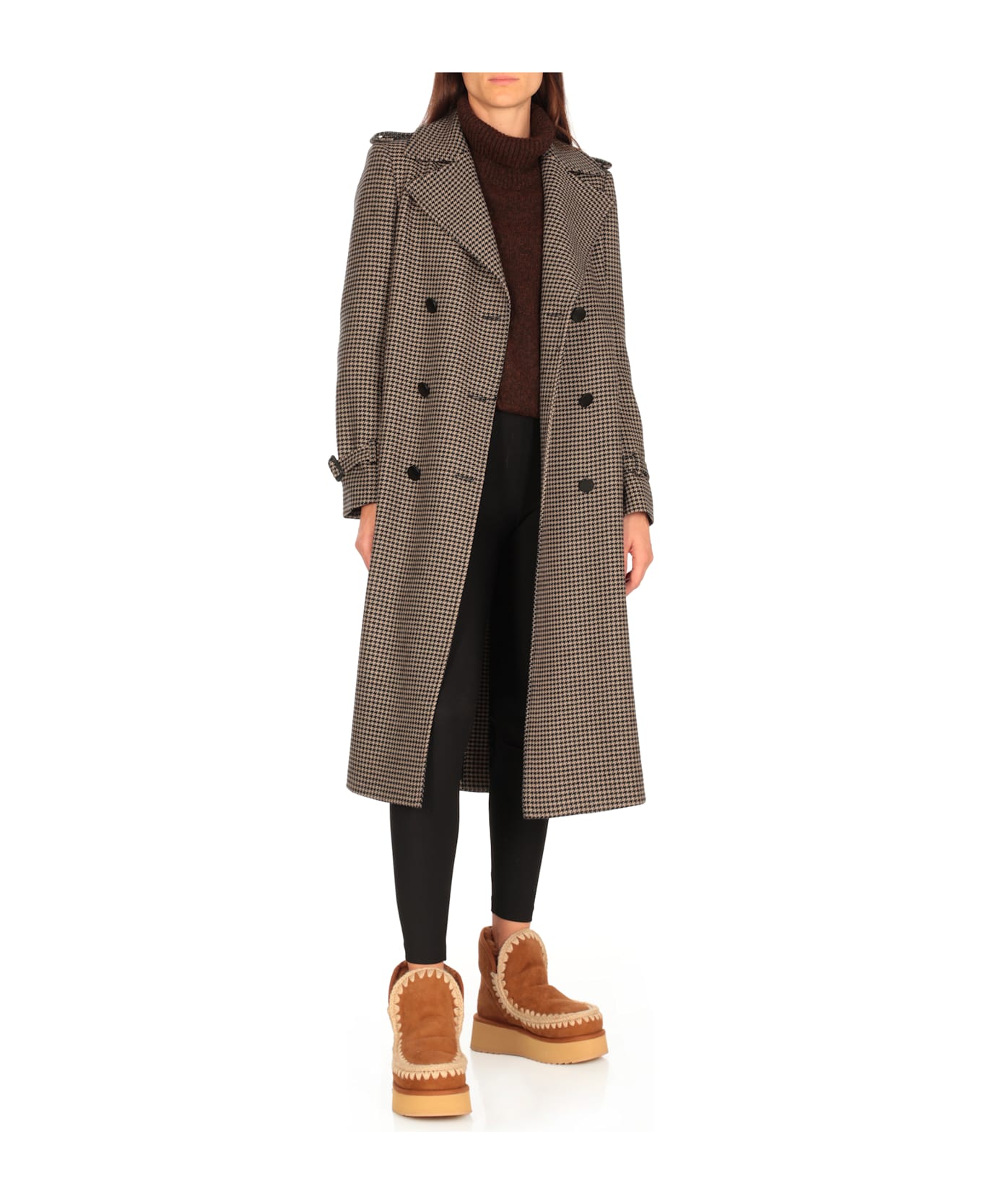 Mou Mini Eskimo Platform Boots - Brown