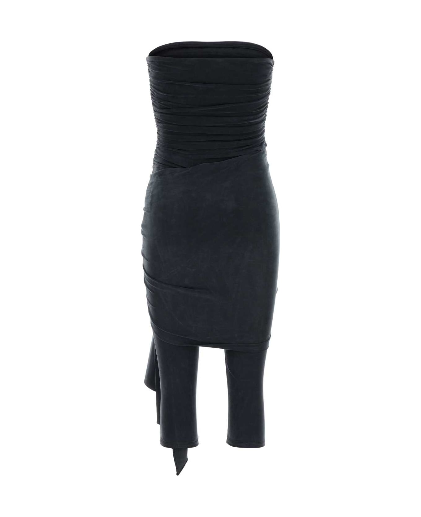 Alexander Wang Dark Grey Stretch Lyocell Jumpsuit - Grey