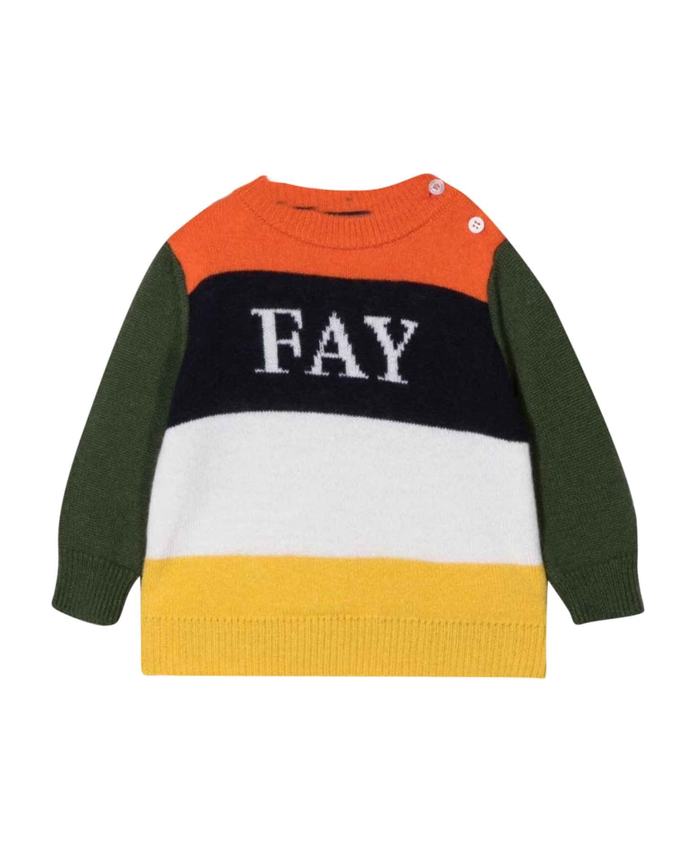 Fay Multicolor Sweater Baby Boy - Multicolor