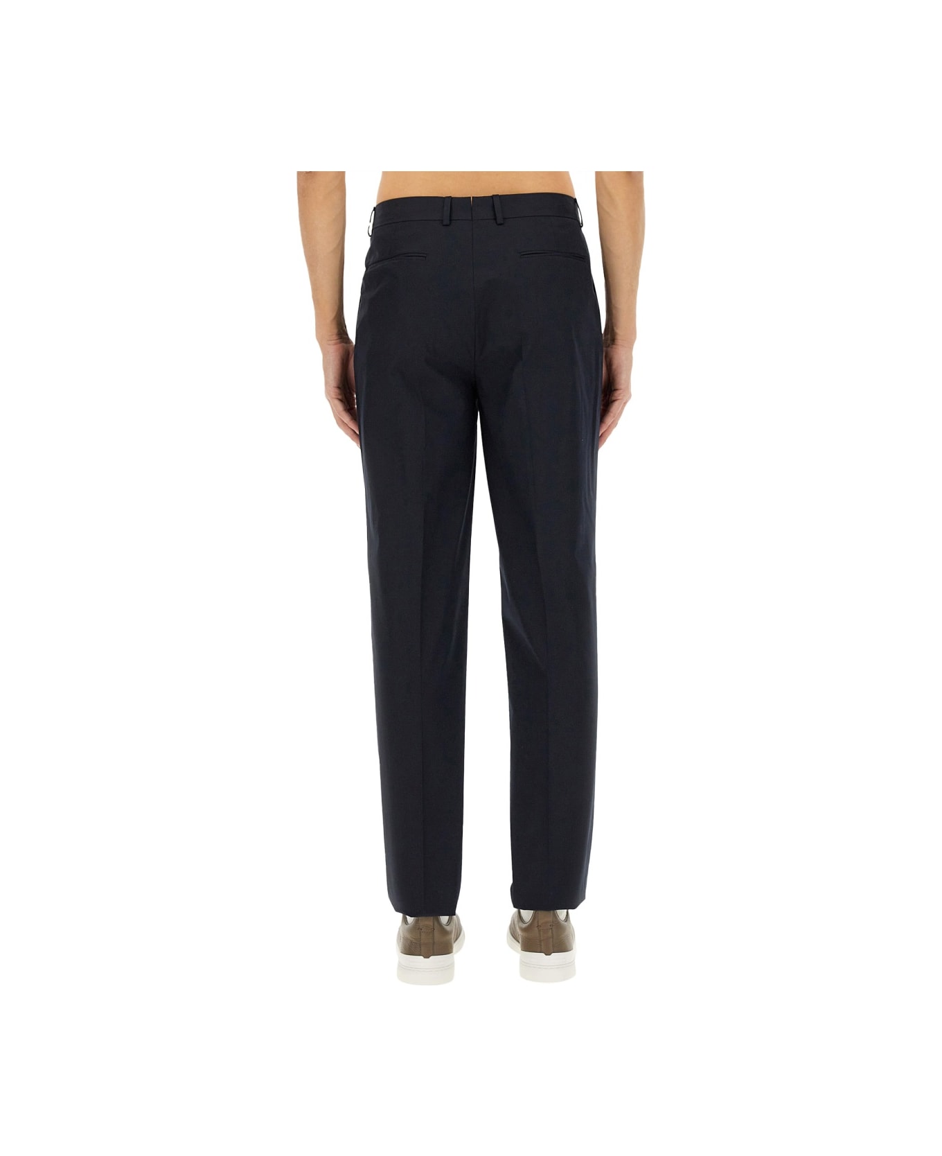 Zegna Straight Leg Pants - BLUE