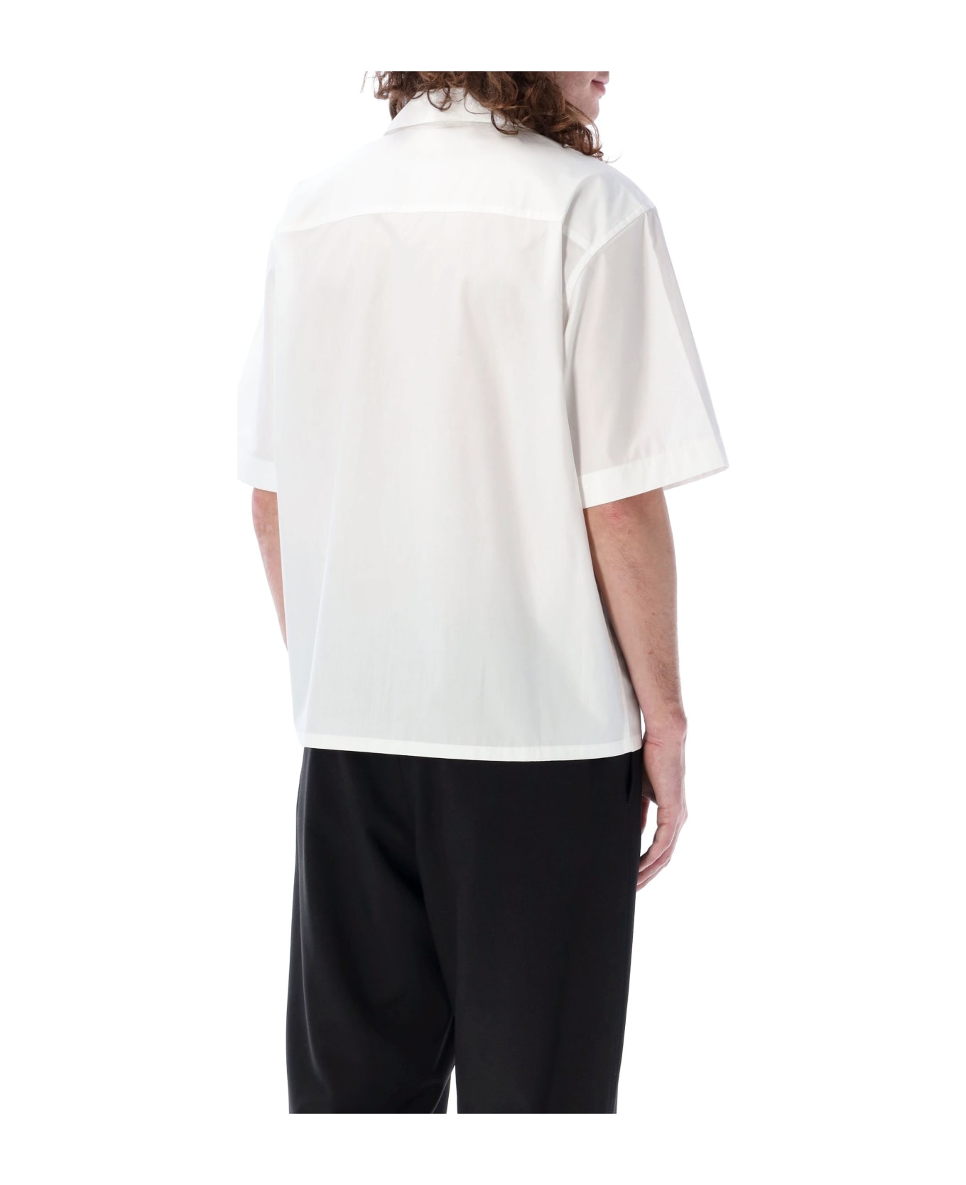 Marni Logo Bowling Shirt - WHITE