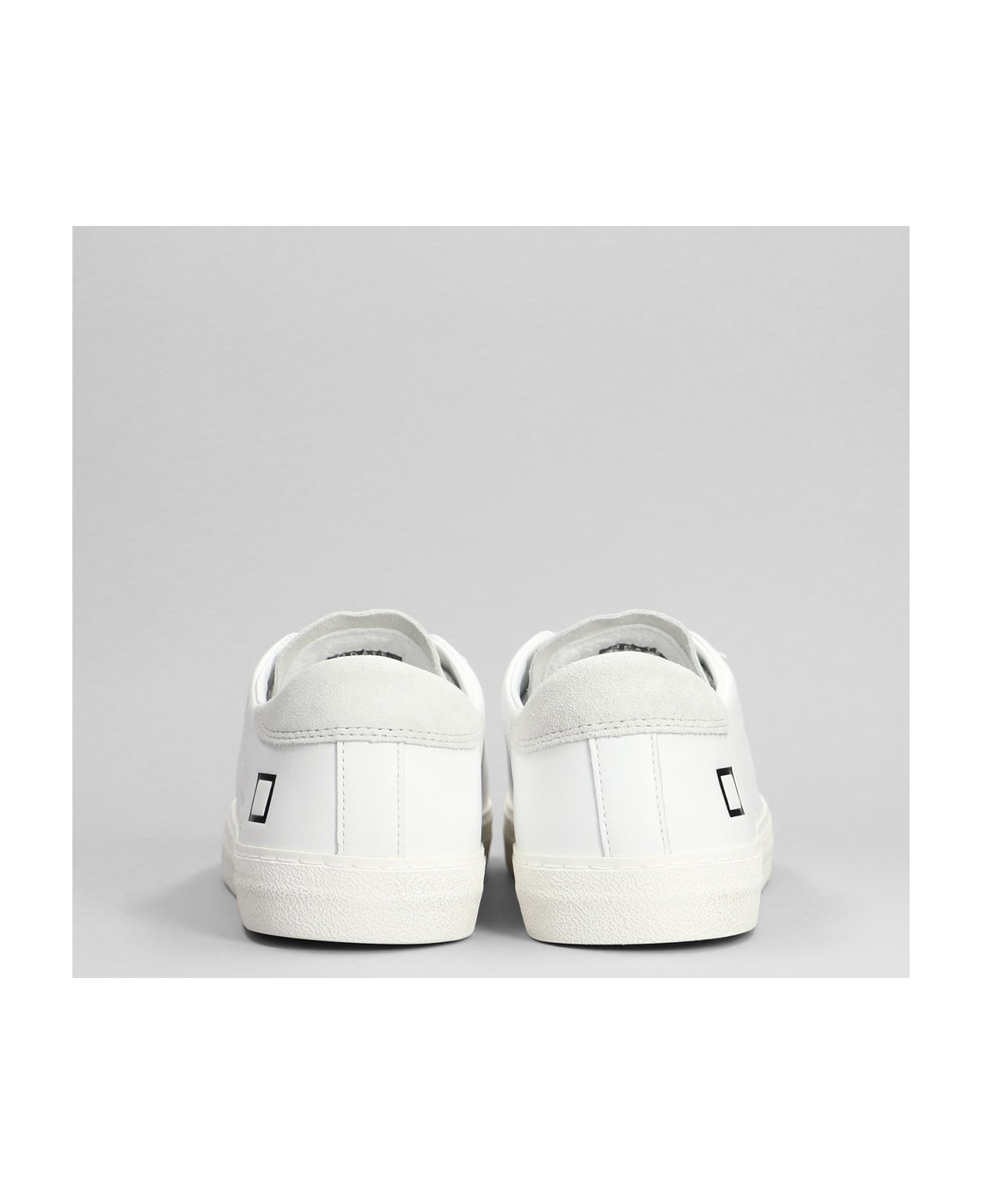 D.A.T.E. Hill Low Sneakers In White Suede And Leather - white スニーカー
