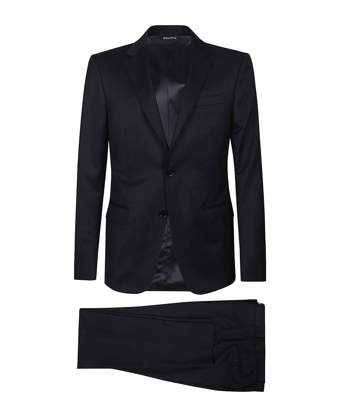 Zegna Lux Tailoring Suit - Blu Navy