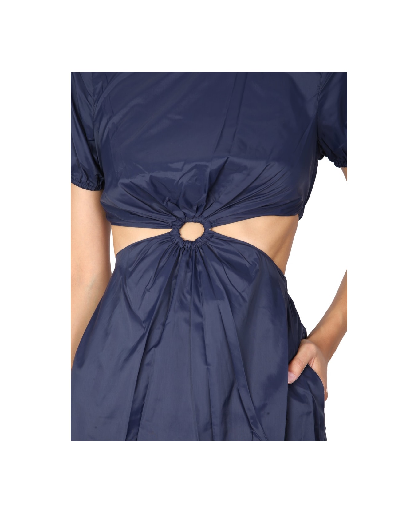 STAUD "calypso" Dress - BLUE ワンピース＆ドレス