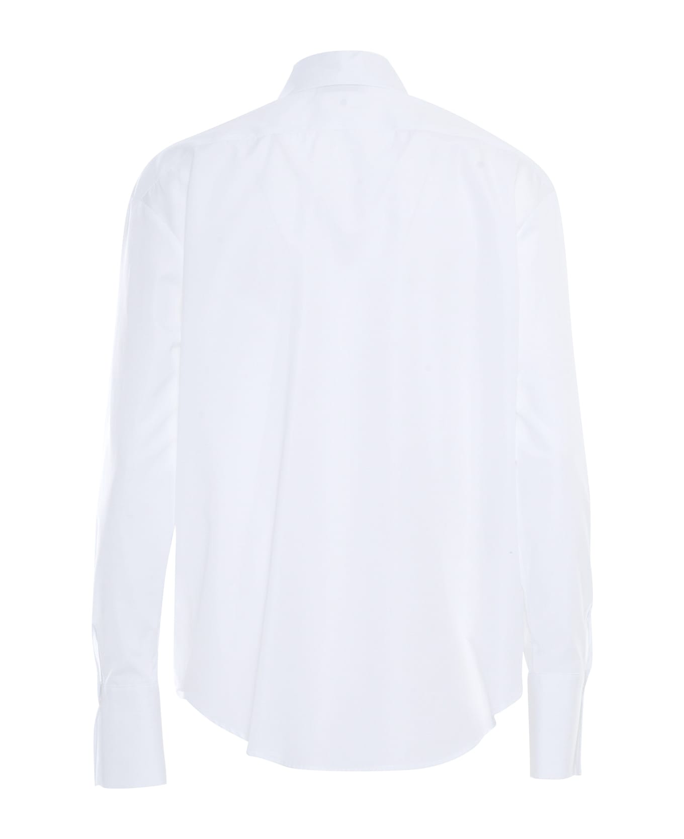 Mazzarelli Mina Cotton Shirt - WHITE