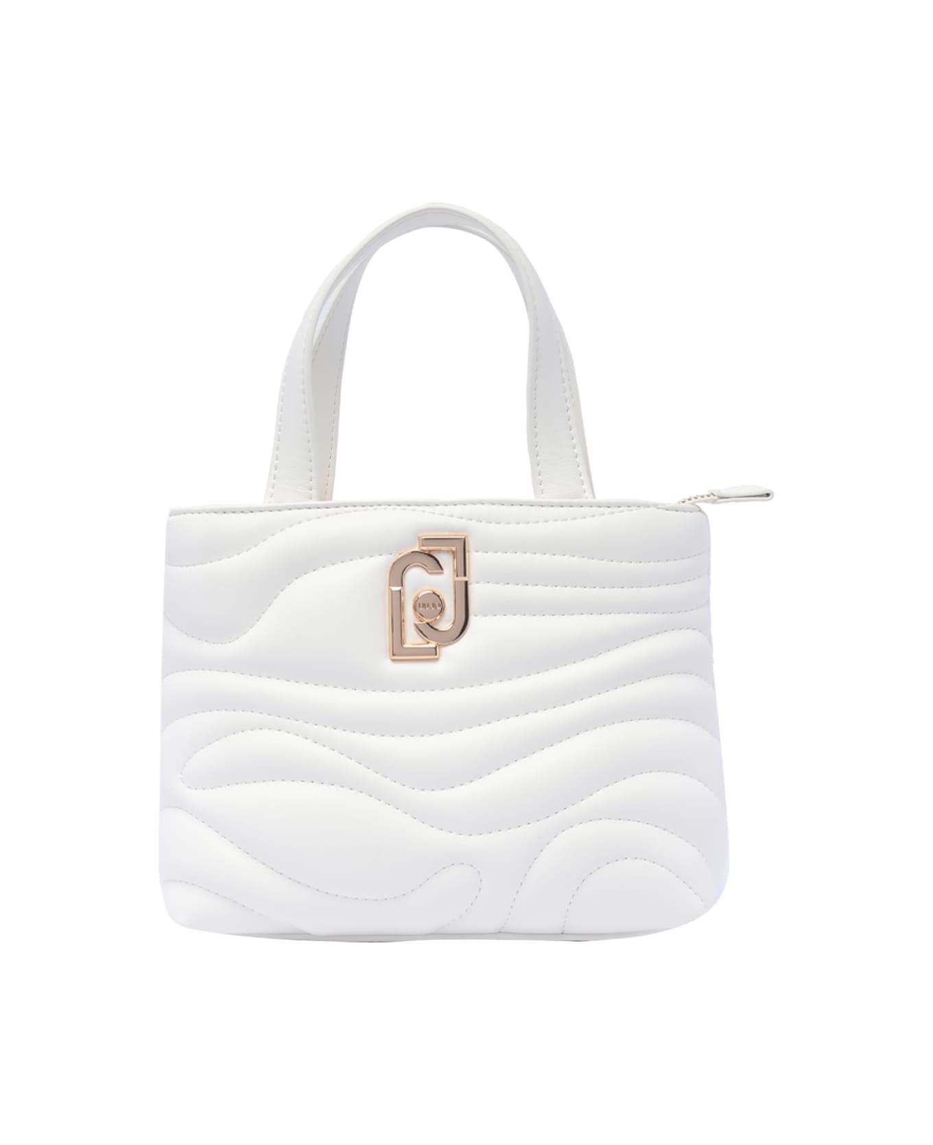 Liu-Jo Logo Handbag - White トートバッグ