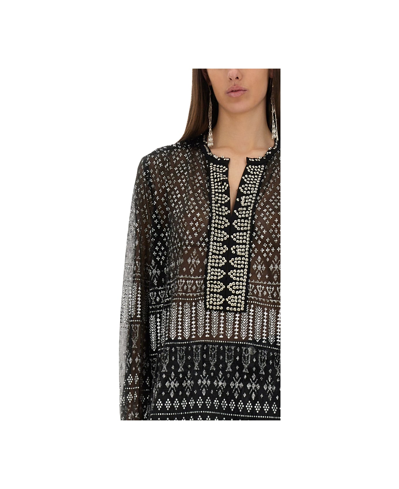 Isabel Marant Top 
nickie
 - BLACK