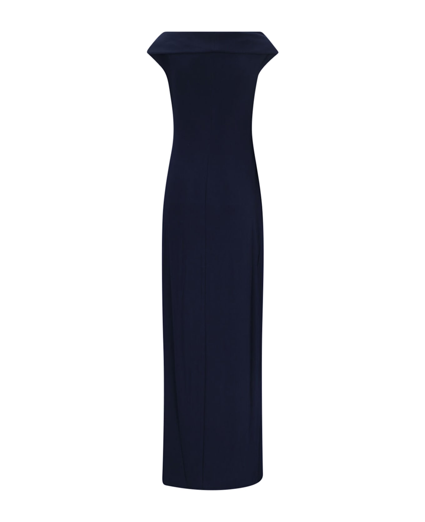 Ralph Lauren Jersey Long Dress - Lighthouse Navy