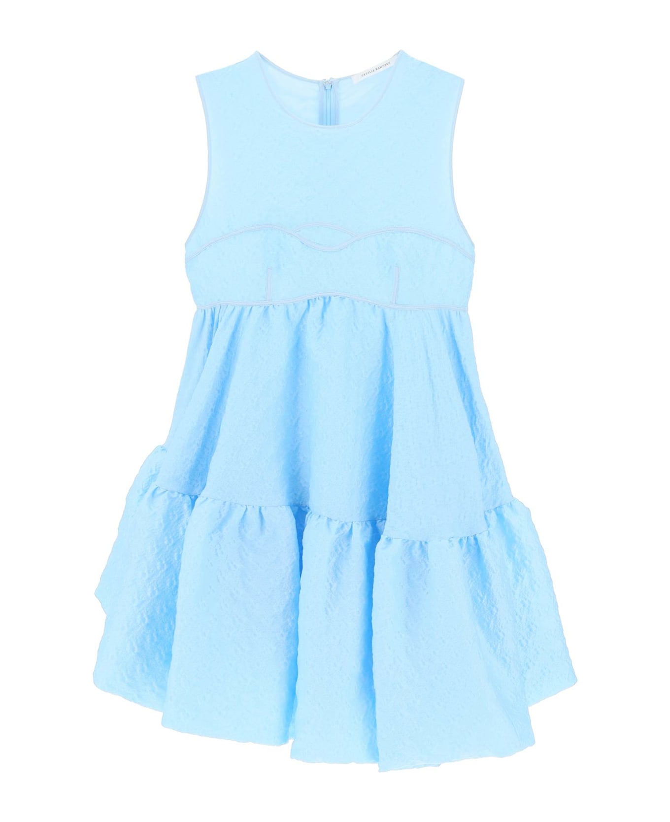 Cecilie Bahnsen 'divya Louise' Short Balloon Dress - SKY BLUE (Light blue)