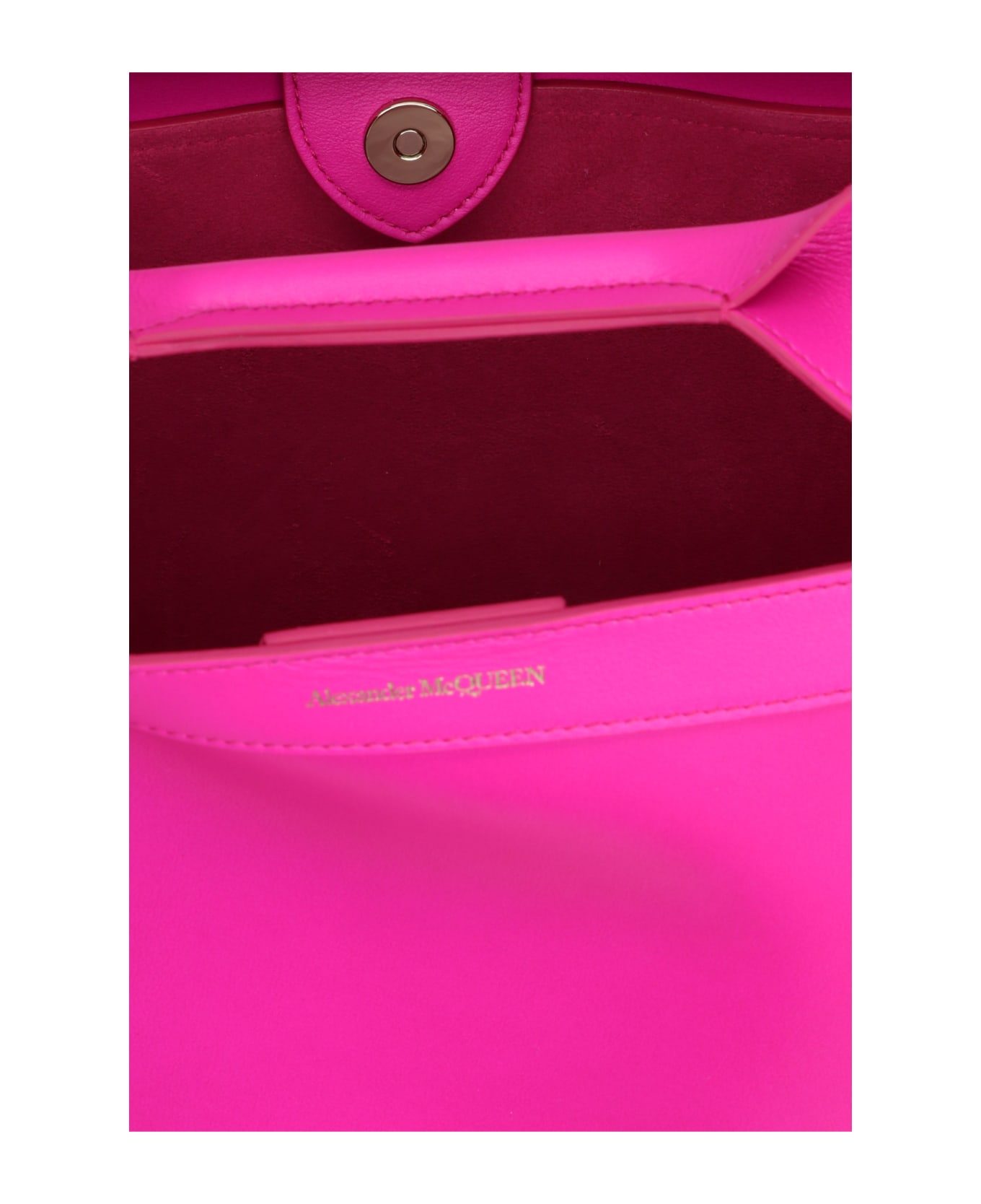 Alexander McQueen 'the Bow' Small Handbag - Pink トートバッグ