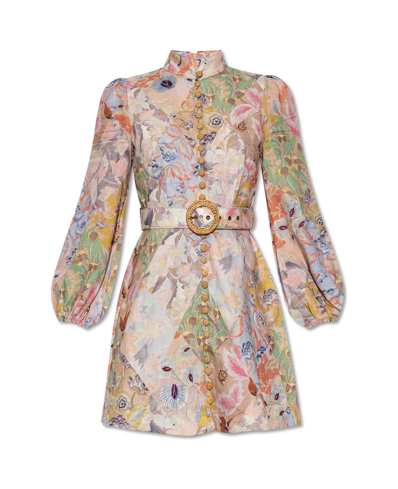 Zimmermann Linen Dress - Multicolor