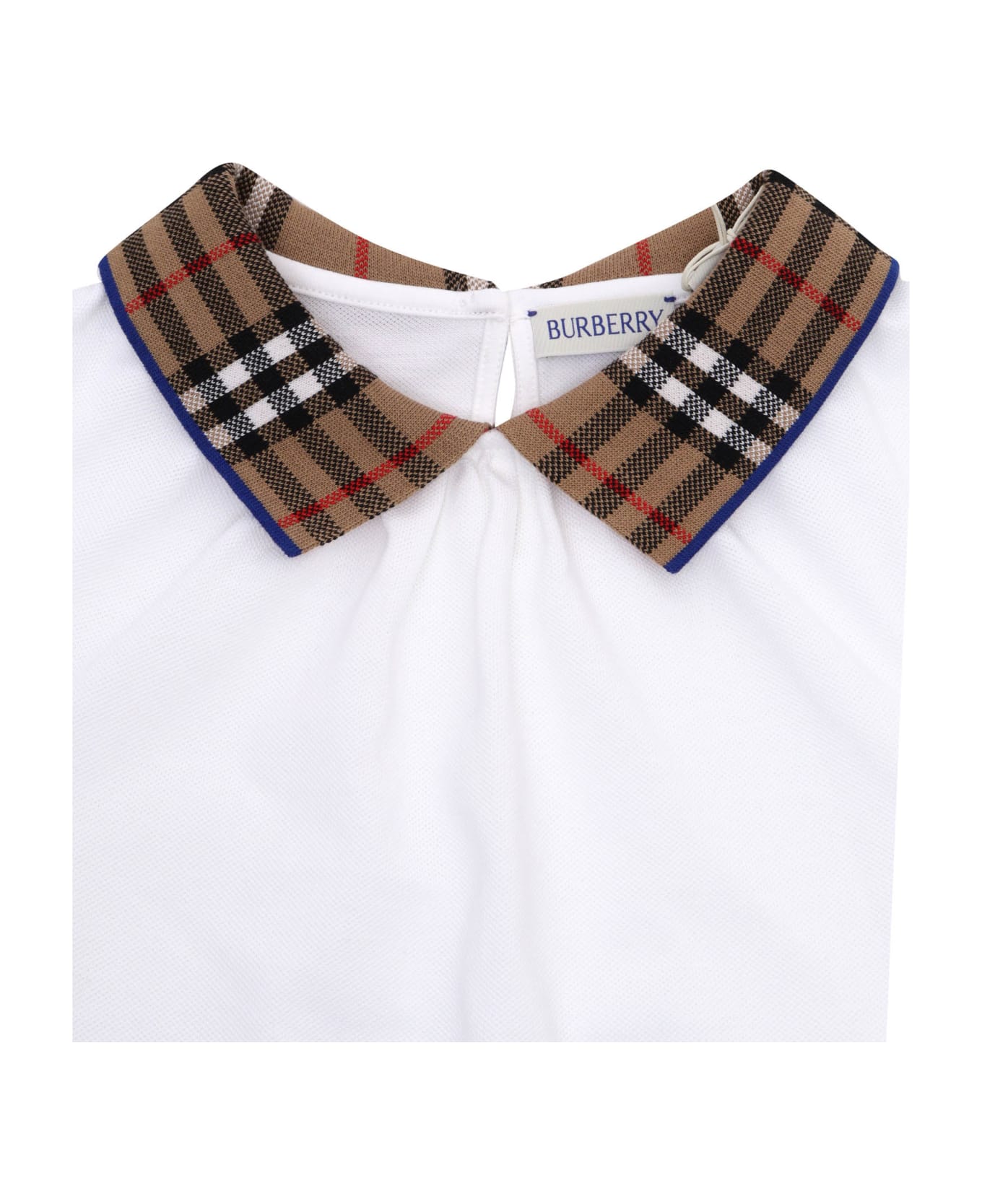 Burberry Polo T-shirt - WHITE