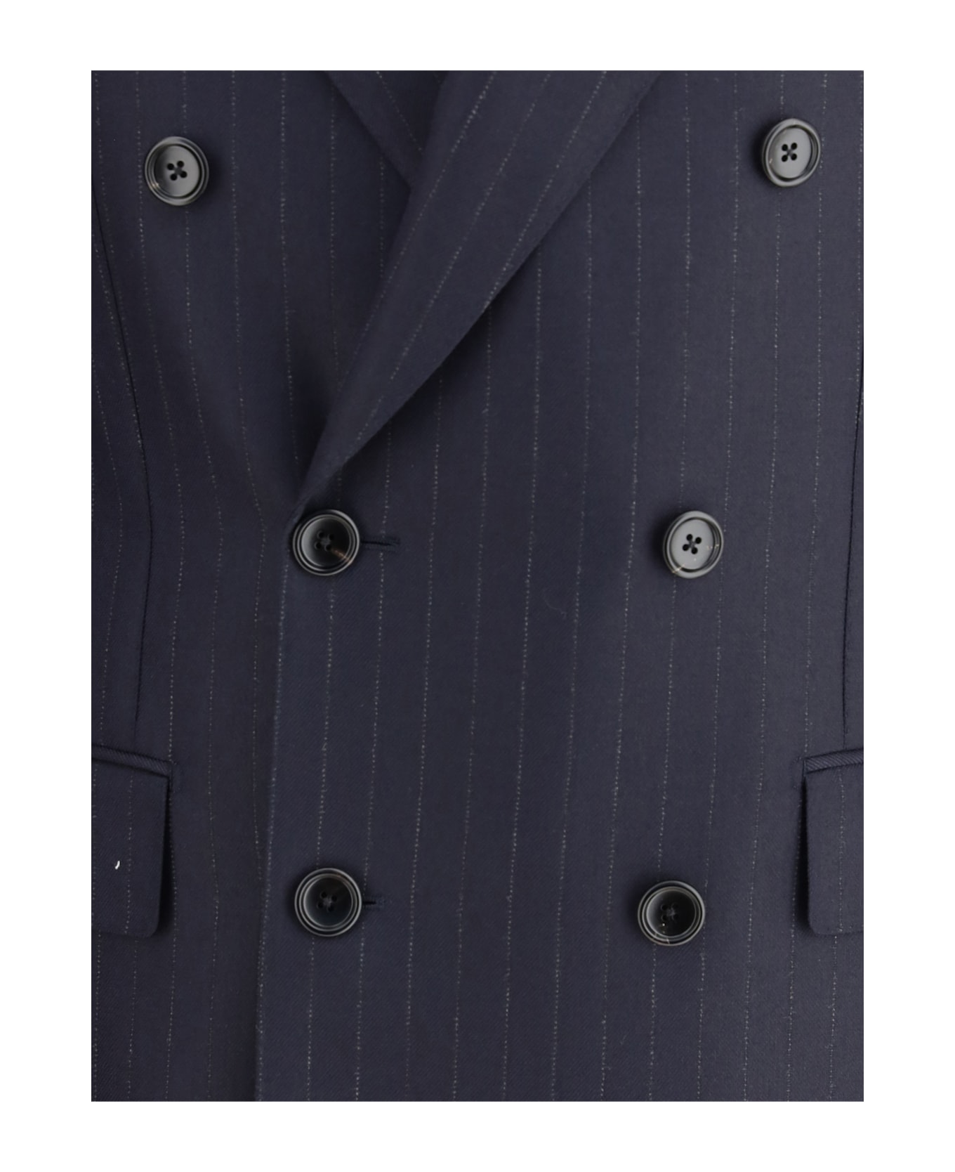 Tom Ford Pinstripe Blazer - BLUE