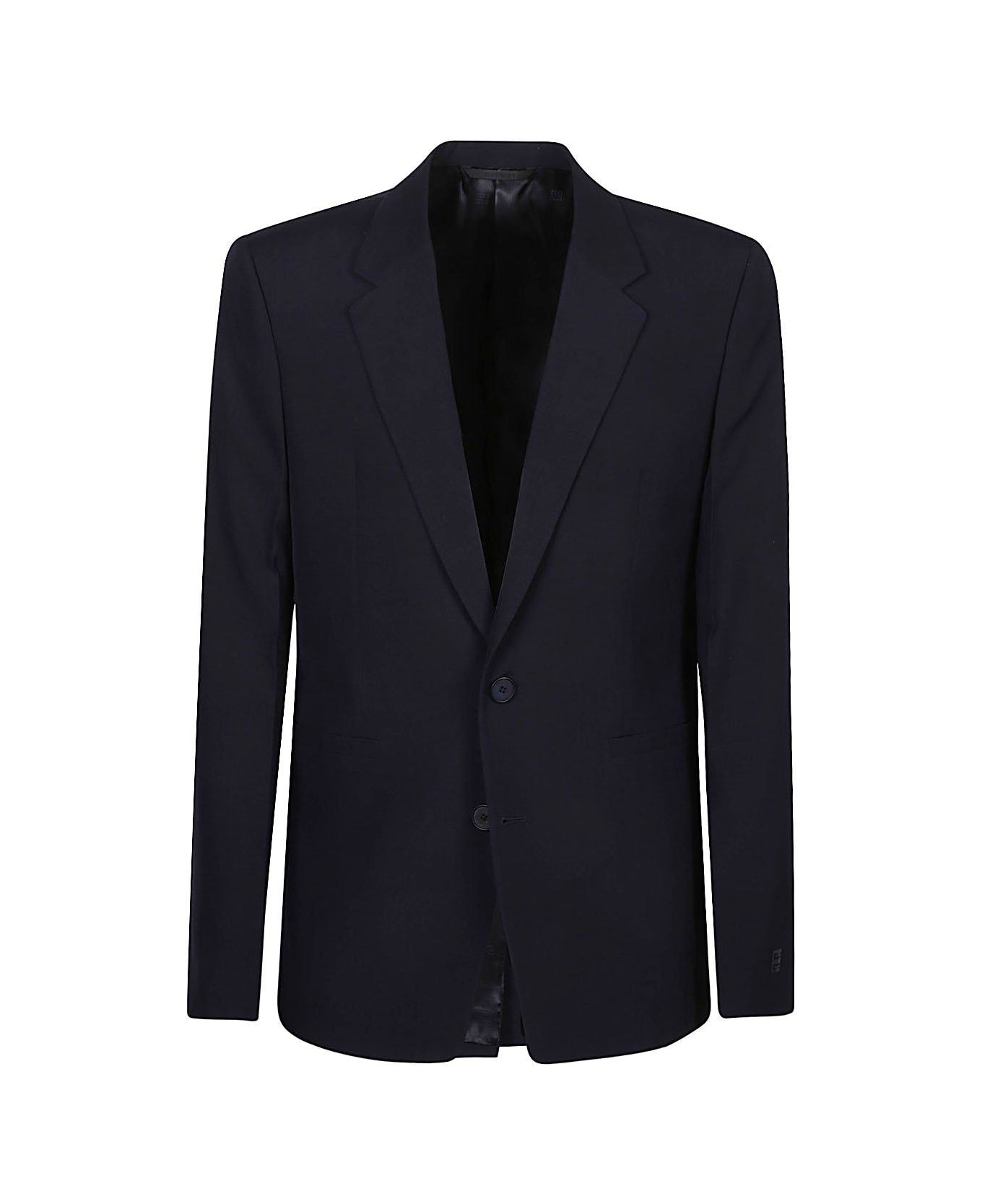 Givenchy granulado Slim-fit Buttoned Jacket - NAVY