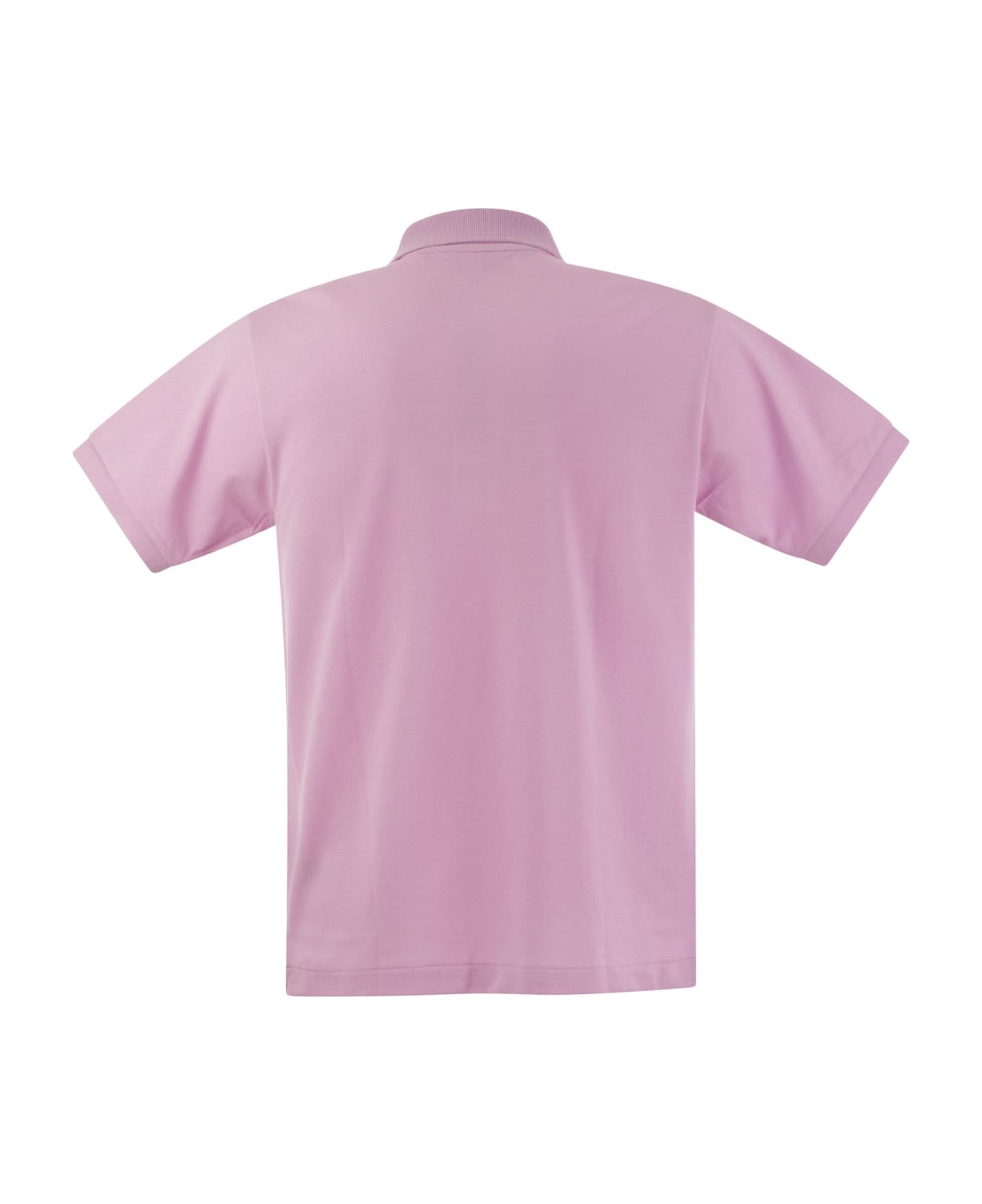 Lacoste Classic Fit Cotton Pique Polo Shirt - Pink