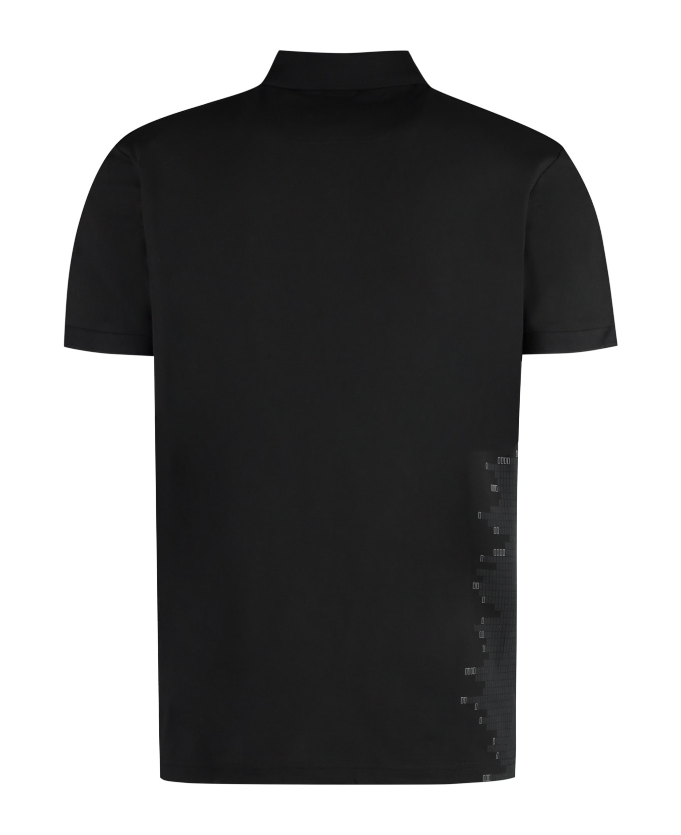 Hugo Boss Short Sleeve Cotton Pique Polo Shirt - black
