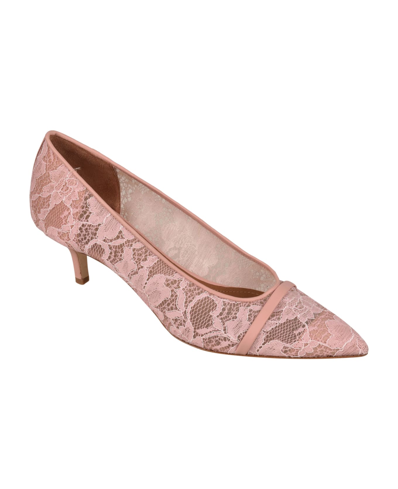 Malone Souliers Floral Lace Pumps - Pink ハイヒール