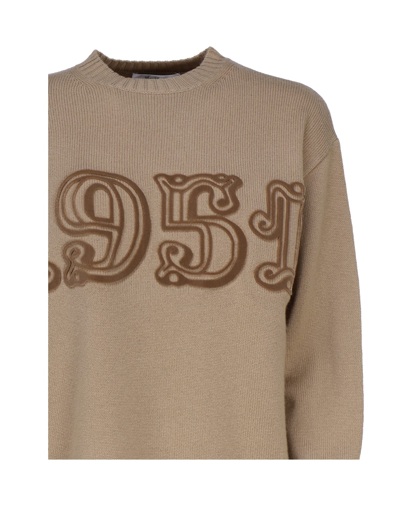 Max Mara Sweater In Wool And Cashmere - Brown