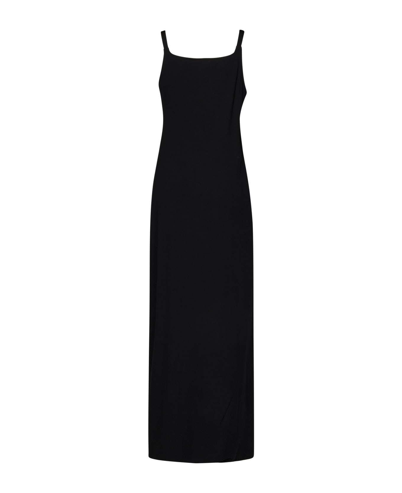 Paco Rabanne Long Dress - Black ワンピース＆ドレス