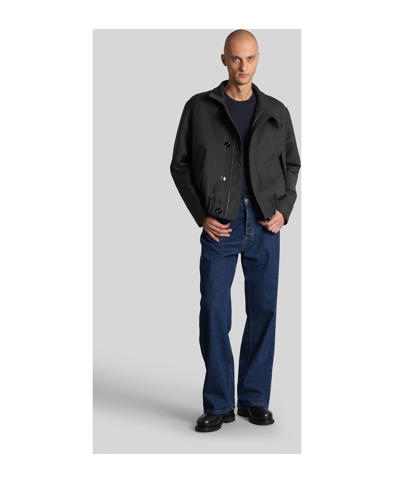 Ami Alexandre Mattiussi Jeans In Blue Cotton - blue