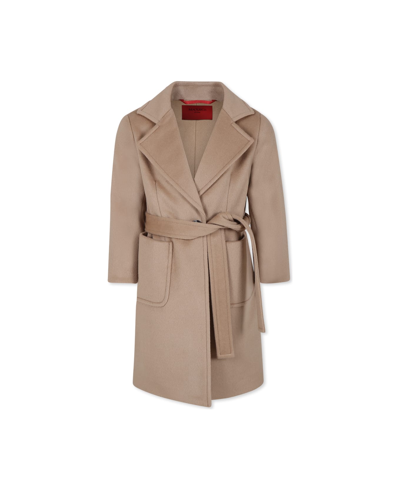 Max&Co. Beige Coat For Girl - Beige