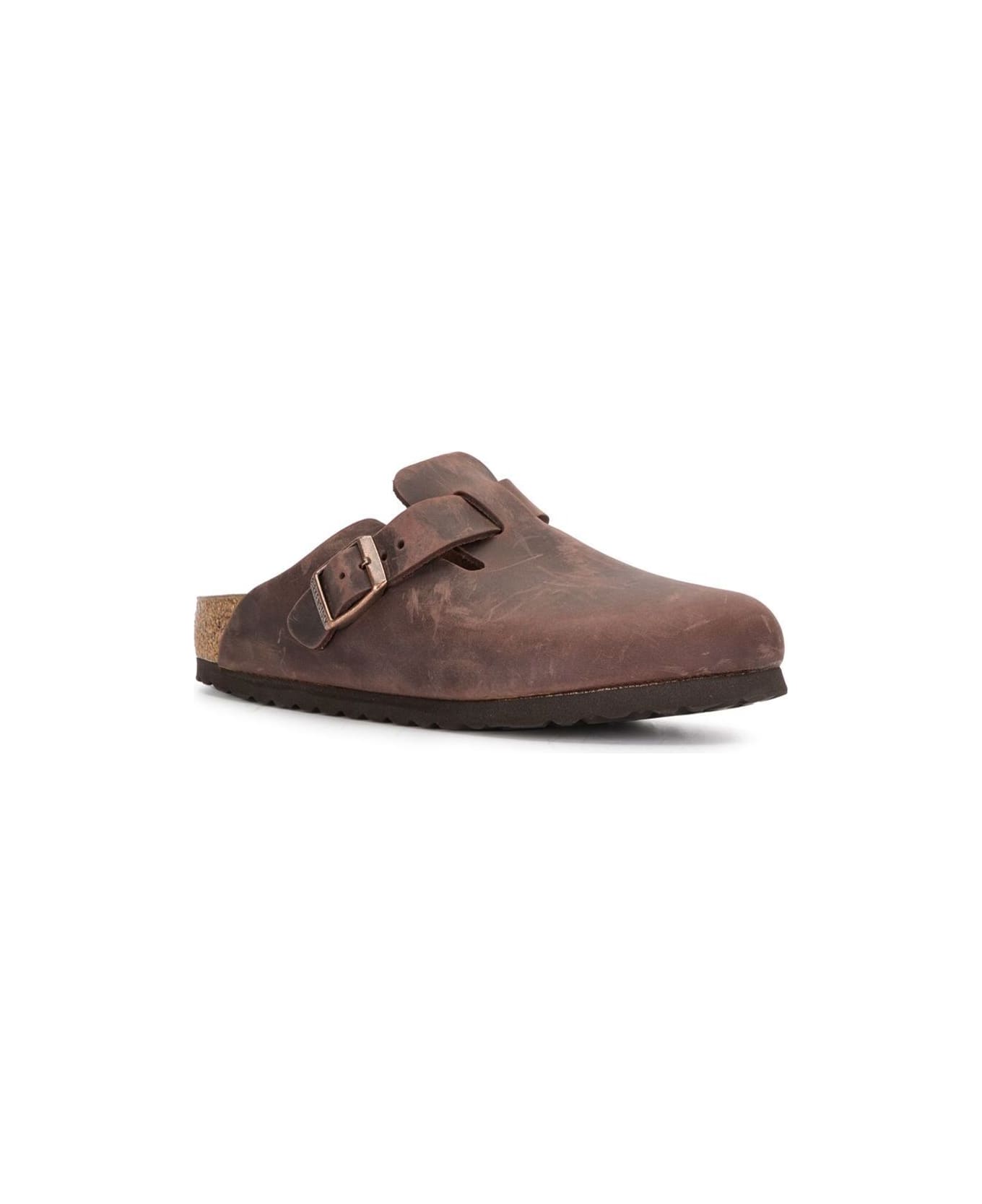 Birkenstock Boston | Waxy Leather - Marrone