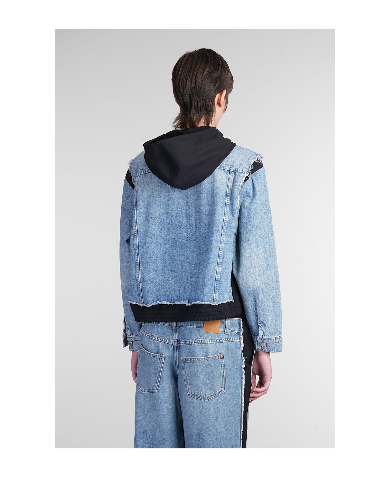 Simkhai Austin Denim Jackets In Blue Denim - blue