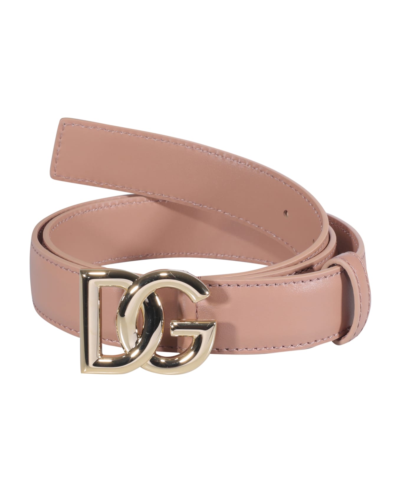 Dolce & Gabbana Logo Belt - Rosa