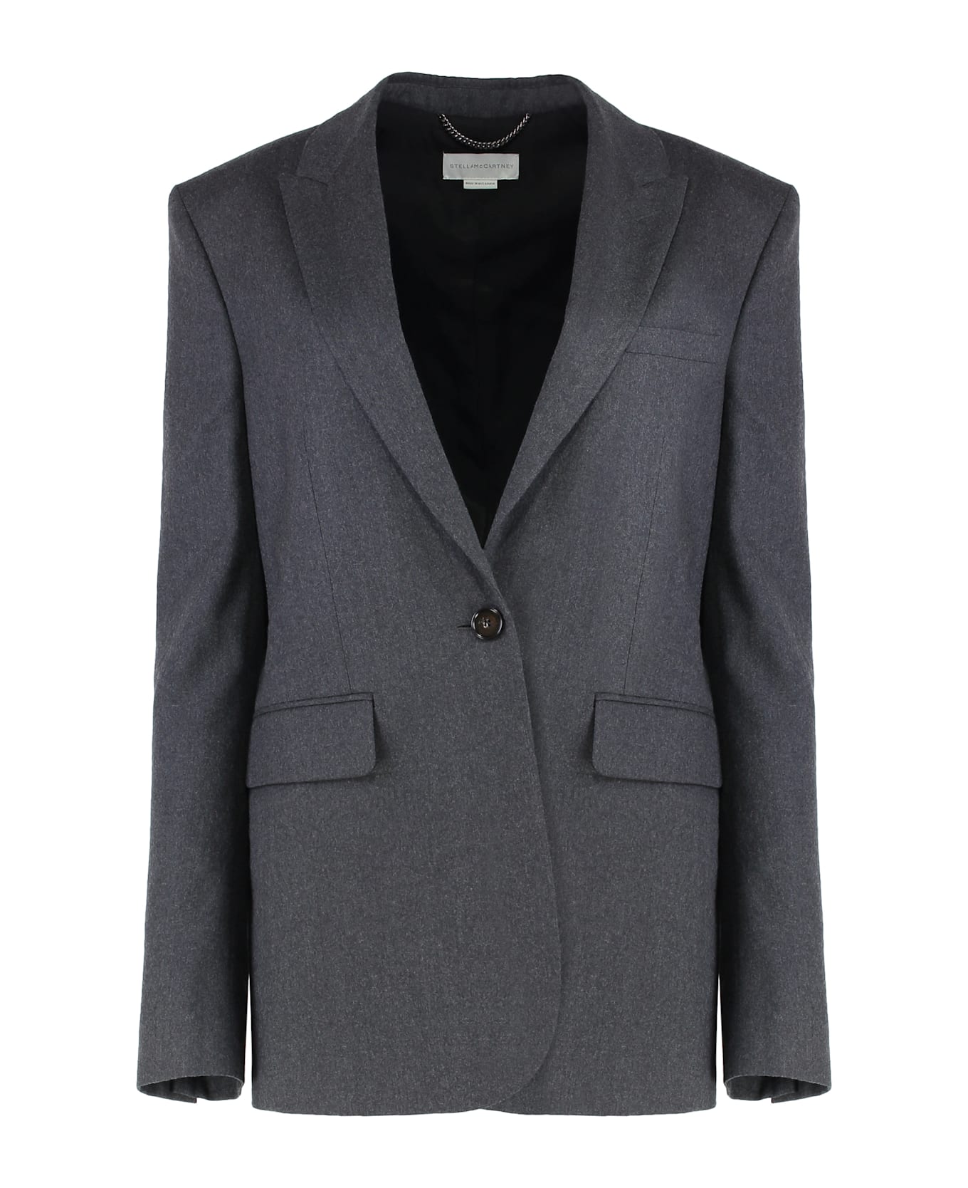 Stella McCartney Single-breasted One Button Jacket - grey