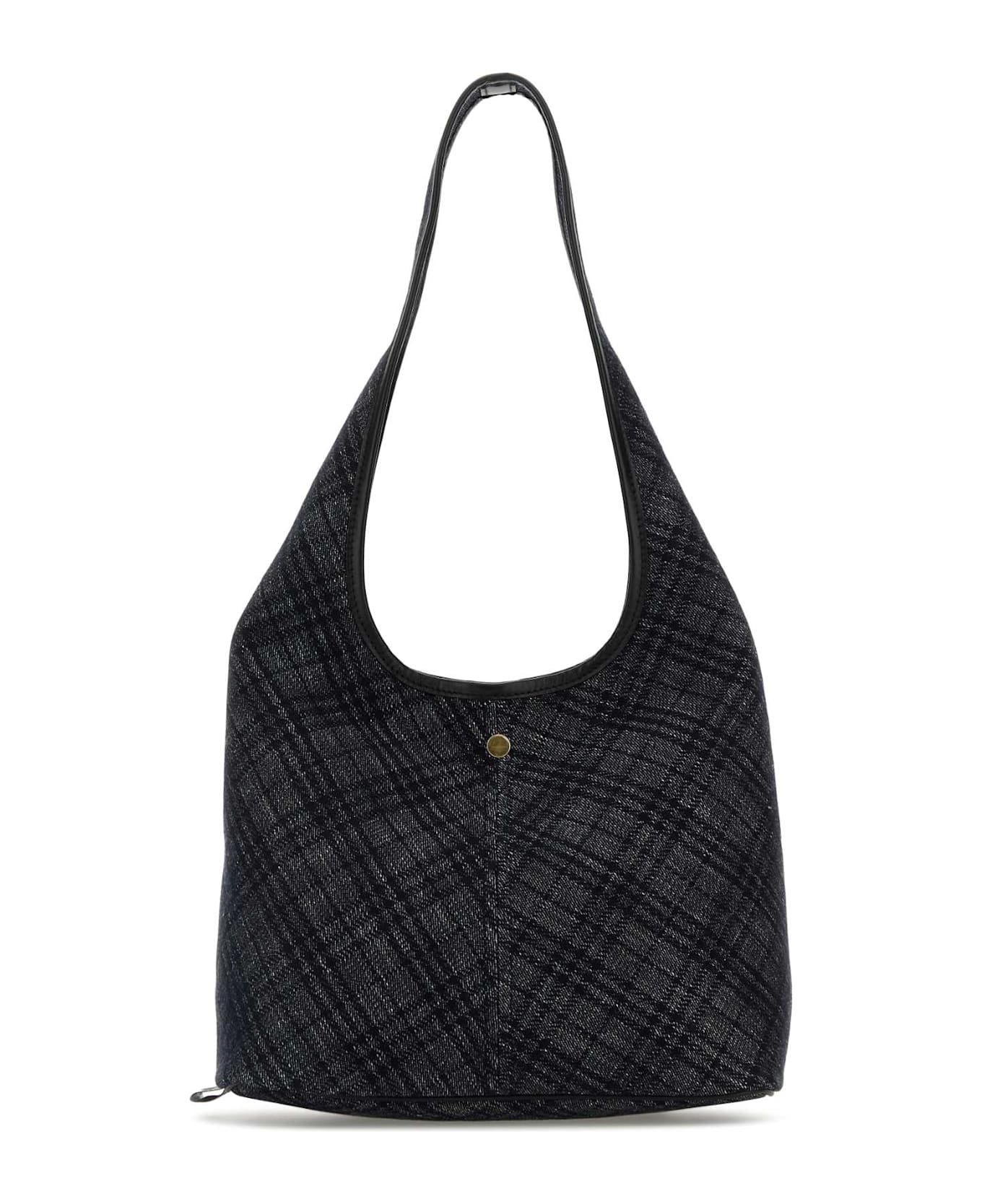 Burberry Blue Cotton Mini Bag - INDIGO