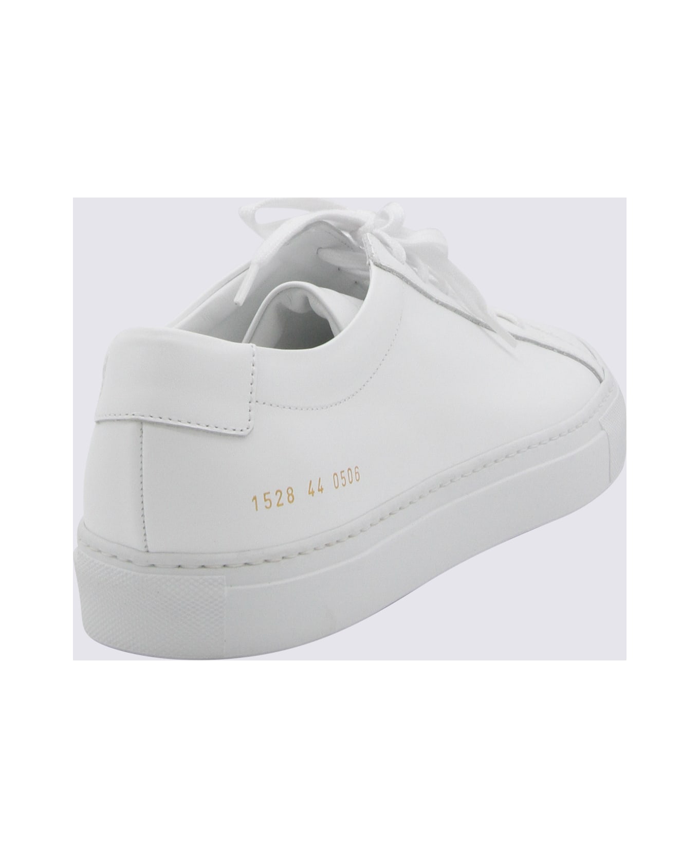 Common Projects White Leather Achille Low Sneakers - White